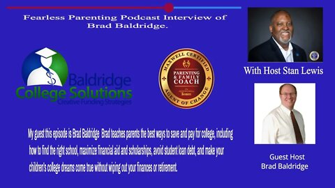 FearLESS Parenting Interview of Brad Baldridge
