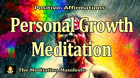 PERSONAL GROWTH MEDITATION | Positive Subliminal Affirmations | MOTIVATION | THETA #personalgrowth