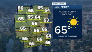 Southeast Wisconsin weather: Sunny Friday with highs in the 60s