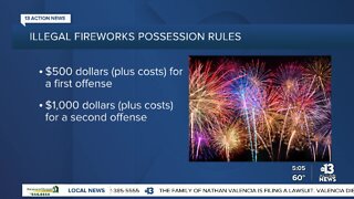 Clark County to increase financial penalties for illegal fireworks