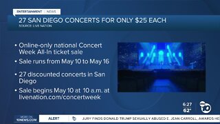 27 San Diego Concerts for $25