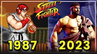 Evolution Of Street Fighter All Series 1987 - 2023