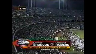 2001-11-05 Denver Broncos vs Oakland Raiders