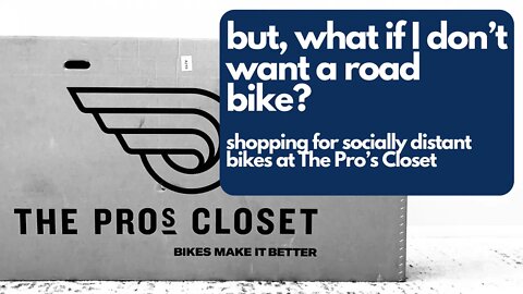 Building a Bike on a Budget, Part 2: Shopping at The Pro’s Closet