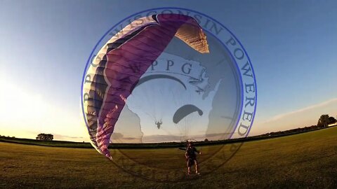 Wisconsin Powered Paraglider - Wade's Solo 2020!