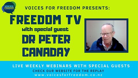 Fireside Chat With Dr Peter Canaday 5 Sept 2021