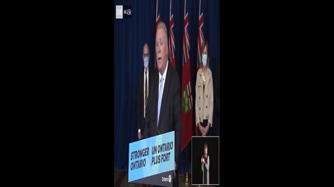 Doug Ford Announces Ontario Will Drop Many COVID Restrictions Including Vaccine Passports