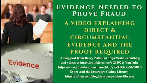 Evidence Needed to Prove Fraud