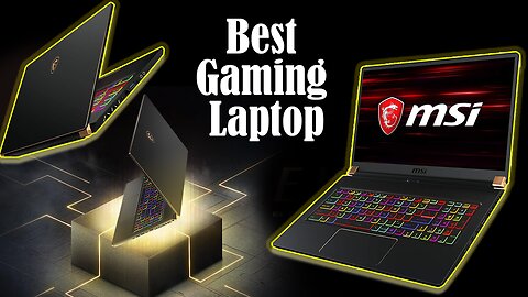 Best gaming laptop | MSI GS75 Stealth Gaming Laptop | FRA