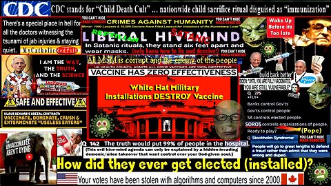 White Hat Military Installations DESTROY Vaccinated Blood!