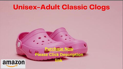 Unisex-Adult Classic Clogs.