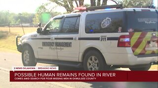 Possible Human Remains Found in River