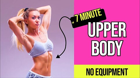 7 Min Upper Body Workout at Home | Workout at home with Rumble Apps