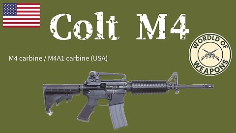 M4 / M4A1 🇺🇸 The war baton of the American army