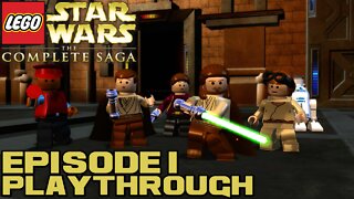 LEGO Star Wars: The Complete Saga - Episode I - Xbox 360 Playthrough 😎Benjamillion