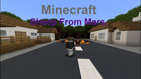 Minecraft Sheep From Mars.