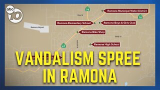 San Diego deputies looking for Ramona vandals