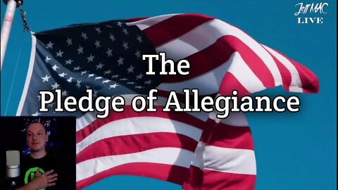 We end every LIVE with the Pledge of Allegiance 🇺🇸🦅🙌
