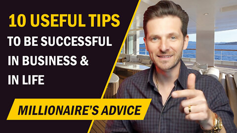 MILLIONAIRE MINDSET | 10 Tips Habits To Be Financially Successful In Business and In Life Advice