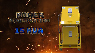 Portable Power Distribution, 480V-120/240V - 15 KVA