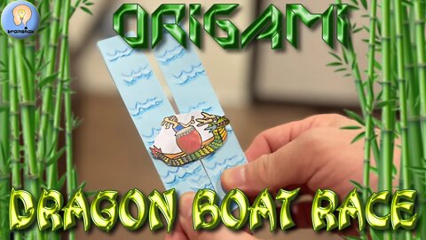 Dragon Boat Festival craft | Dragon Boat Racer | 端午節 | origami