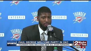 OKC Thunder host Paul George Welcome Party