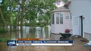Residents clean up after flash floods wreak havoc on Burlington