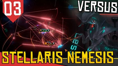 DEVORADORES vs EXTERMINADORES - Stellaris Nemesis vs Arkantos #03 [Gameplay PT-BR]