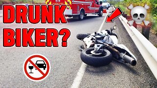 DRUNK BIKER?! - Best Motorcycle Road Rage, Crashes, Close Calls of 2022 [Ep.19]