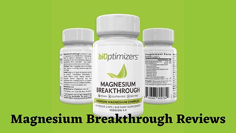 Magnesium Breakthrough Supplements for Better Sleep (Full Review)
