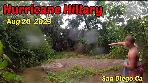 Hurricane Hillary Aug 20-2023