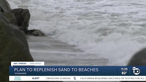 Plan to replenish sand to beaches