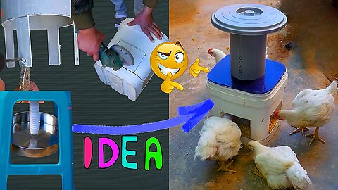 How to make chicken broilers water and feeding pots | cool inventions to make at home