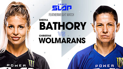 First Women's Match in Power Slap History | Sheena Bathory vs Christine Wolmarans | Power Slap 5 Full Match