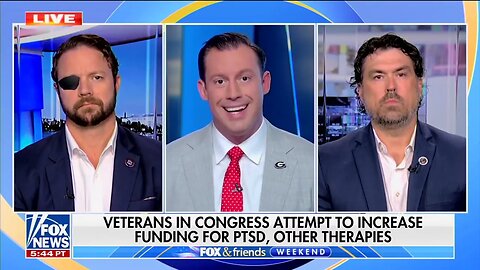 Dan Crenshaw Joins Fox & Friends to Discuss Push for Psychedelic Research for Servicemembers