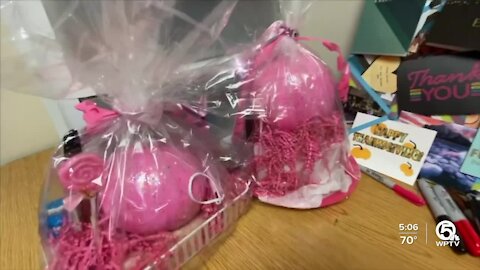 Wellington High health care students fundraise for breast cancer research