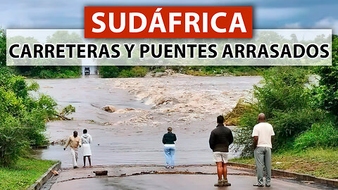 🌊😥 Sudáfrica declara el estado nacional de emergencia por las inundaciones