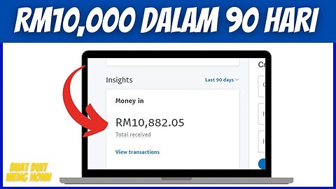 Jana RM10,000 Dalam 90 Hari - Cara Buat Duit Online