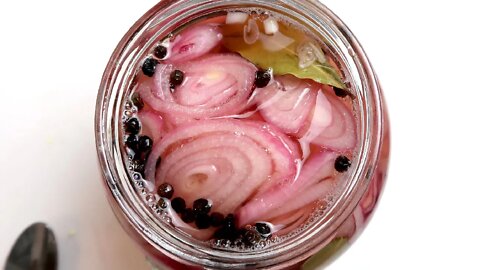 The 4 Hour Pickle: Pickled Onions Recipe #Short