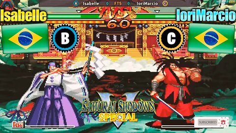 Samurai Shodown V Special (Isabelle Vs. IoriMarcio) [Brazil Vs. Brazil]