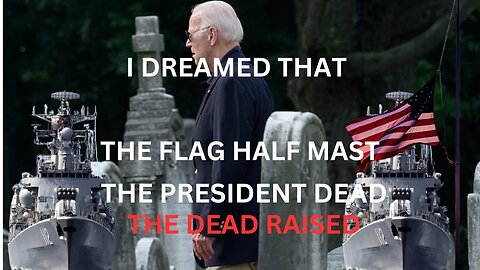 The flag half mast The President Dead: The dead raised on West Coast