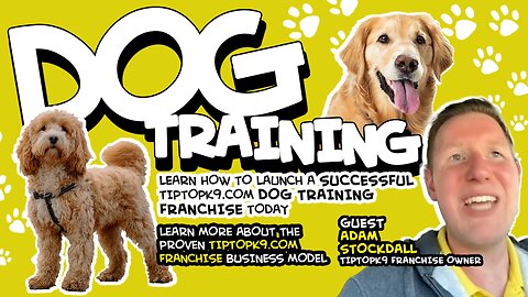 Dog Training | Learn Launch a Successful TipTopK9.com Dog Training Franchise Today At: ww.TipTopK9.com | Learn More About the Proven TipTopK9.com Franchise Business Model