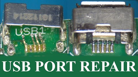 How to Fix Repair Replace a Broken USB Charge Port