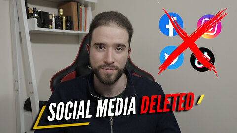 Why I DELETED All My Social Media
