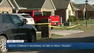 Grove Community Mourning Victims in Friday Tragedy