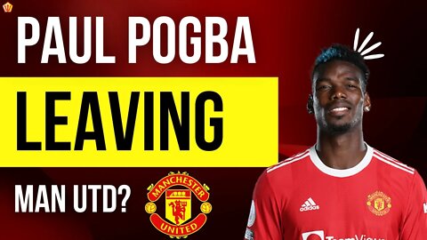 Paul Pogba to Leave Man Utd | Two Premier League Clubs Interested | Pogba Transfer | Man Utd News