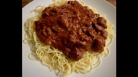 #12 Cast Iron Skillet Spaghetti Sauce for My Girl Audrey~! 🤗🥘❤️