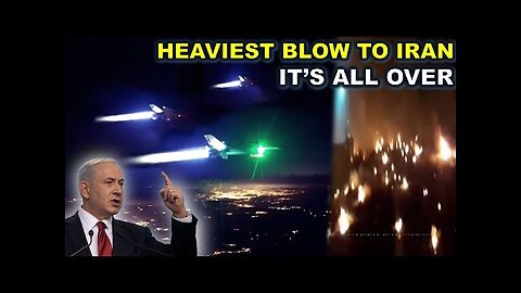 Direct Military Strike! Israeli Air Forces Hit Iran's Rear Air Base! Iran Jets Fleeing Desperately!
