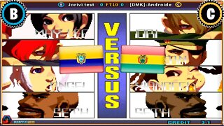 The King of Fighters 2001 (Jorivi test Vs. [DMK]-Androide) [Ecuador Vs. Bolivia]