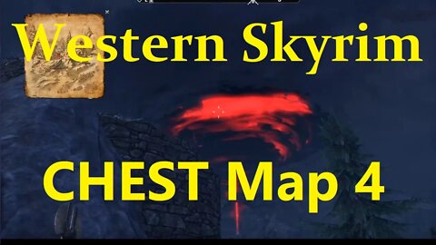 ESO GREYMOOR - Western Skyrim Treasure Map #4 Chest Location! (Elder Scrolls Online)